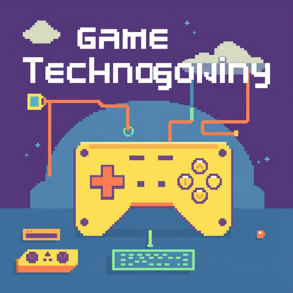 Pixel art illustration for the Gaming brief